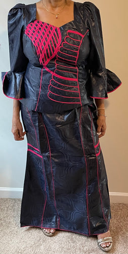 African Skirt Set made in Ghana in two Colors!