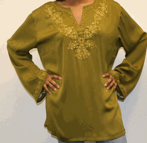 Embelished Kurta, Kurti, tunic ! Small to 3X